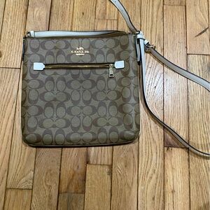 Coach crossbody purse all over monogram